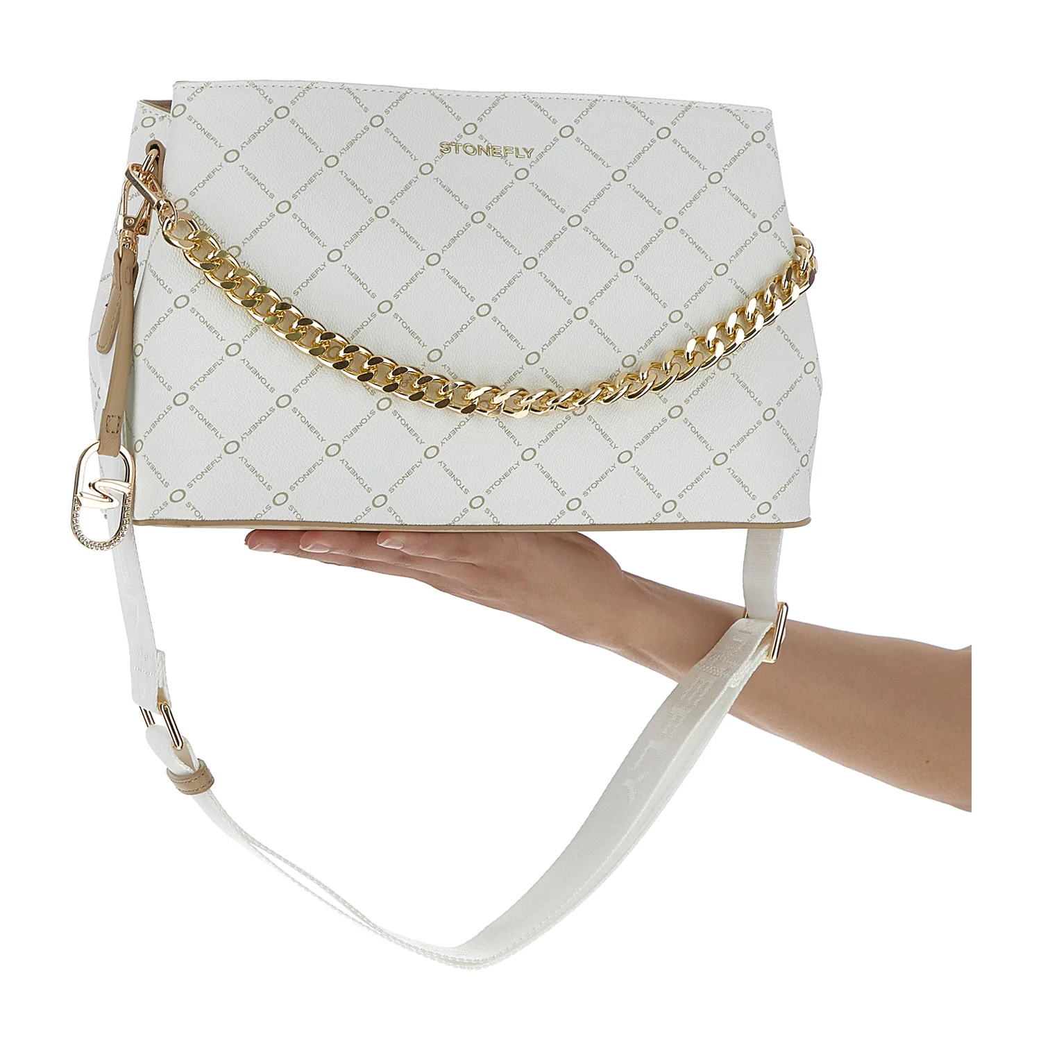CAP BAG DAILY CASUAL BIANCO - Image 5