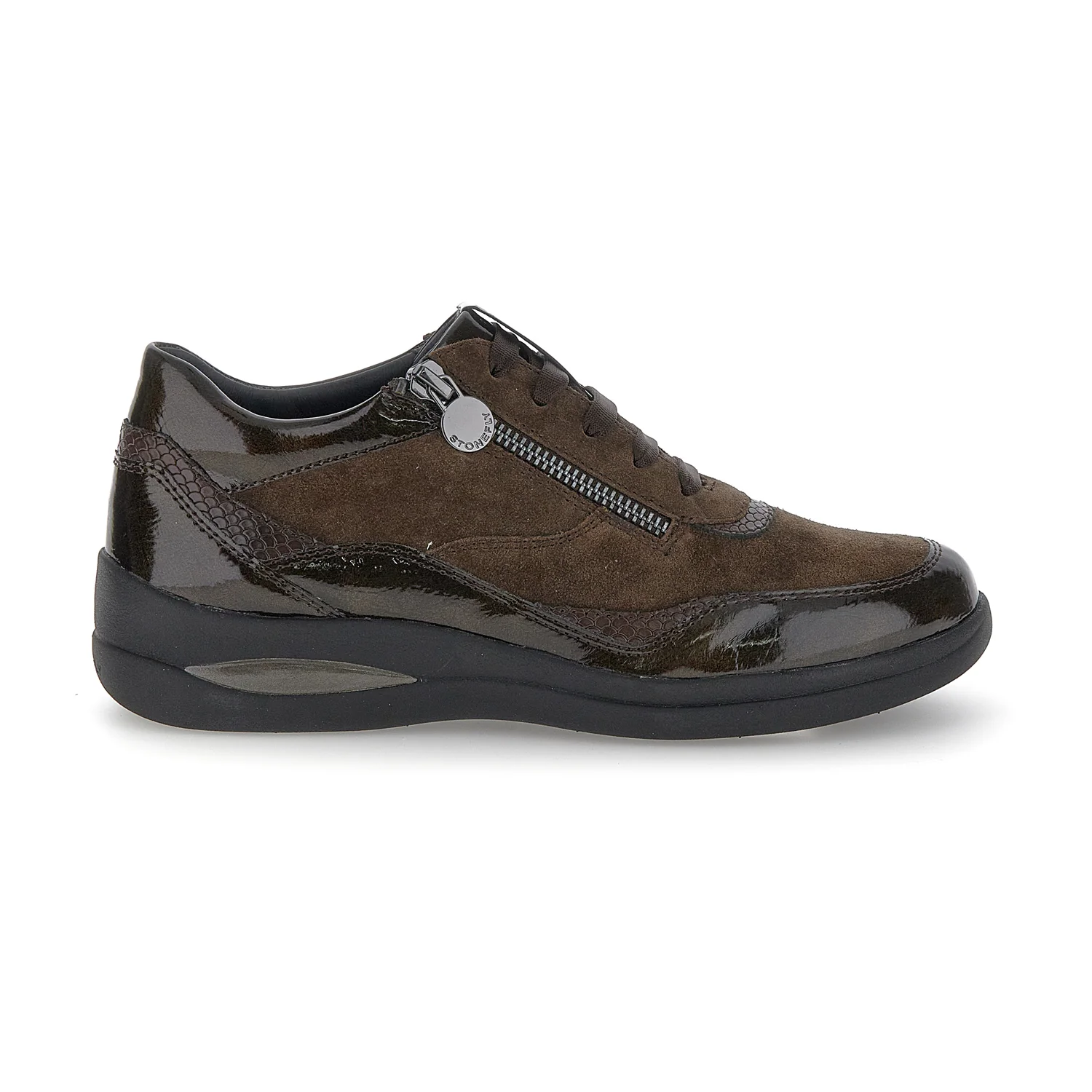 SCARPE ALLACCIATE AURORA 25 MARRONE SCURO