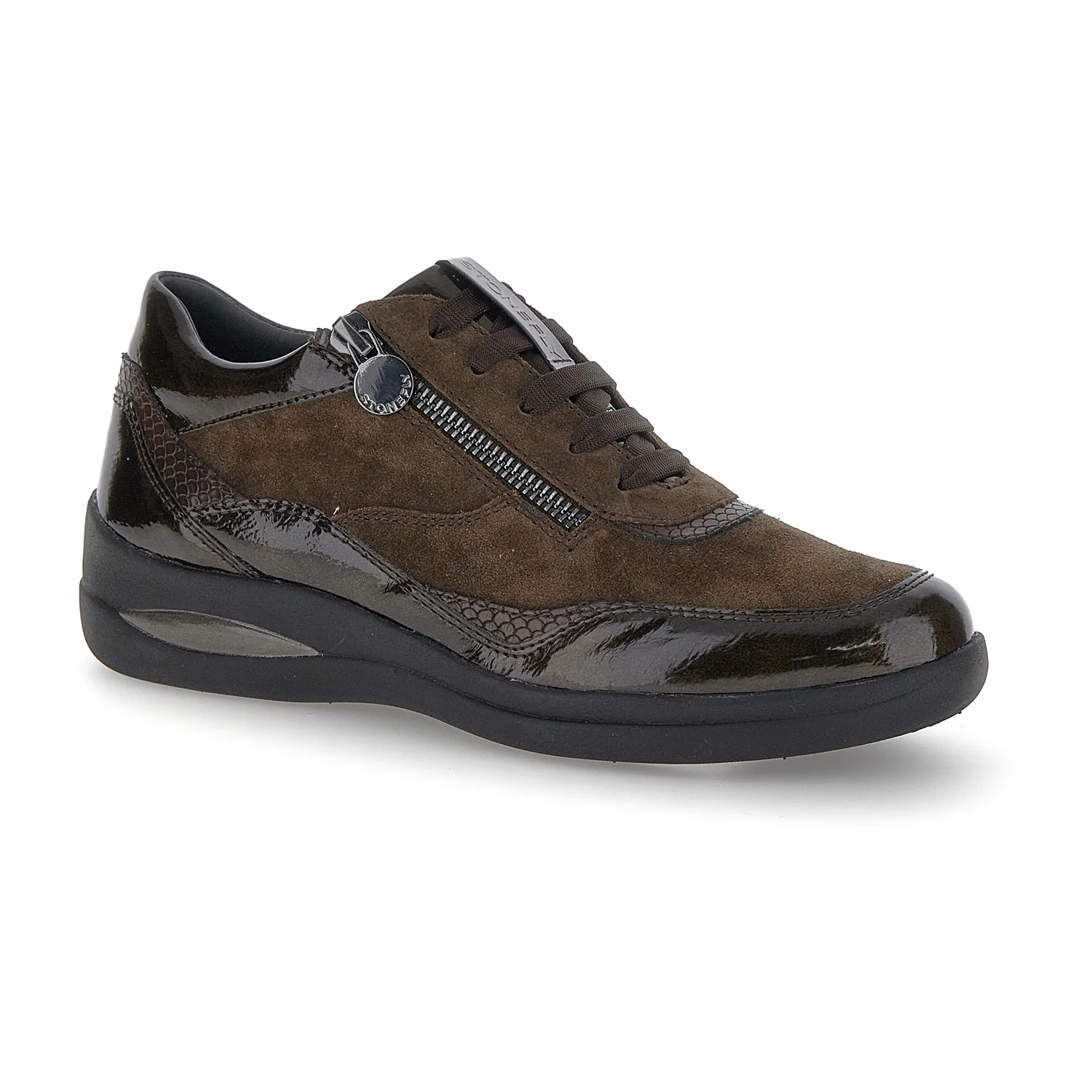 SCARPE ALLACCIATE AURORA 25 MARRONE SCURO - Image 2