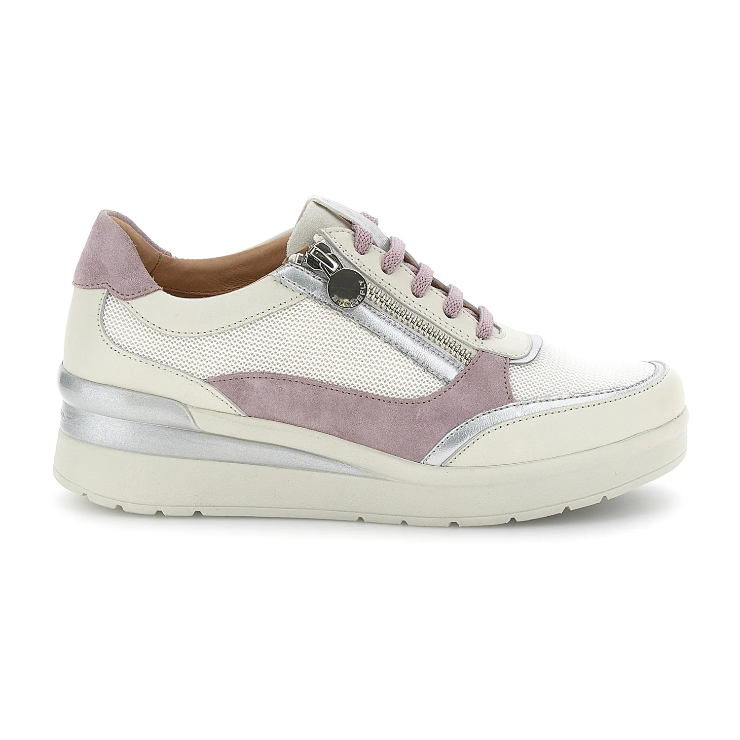 SCARPE ALLACCIATE CREAM 52 GRIGIO CHIARO