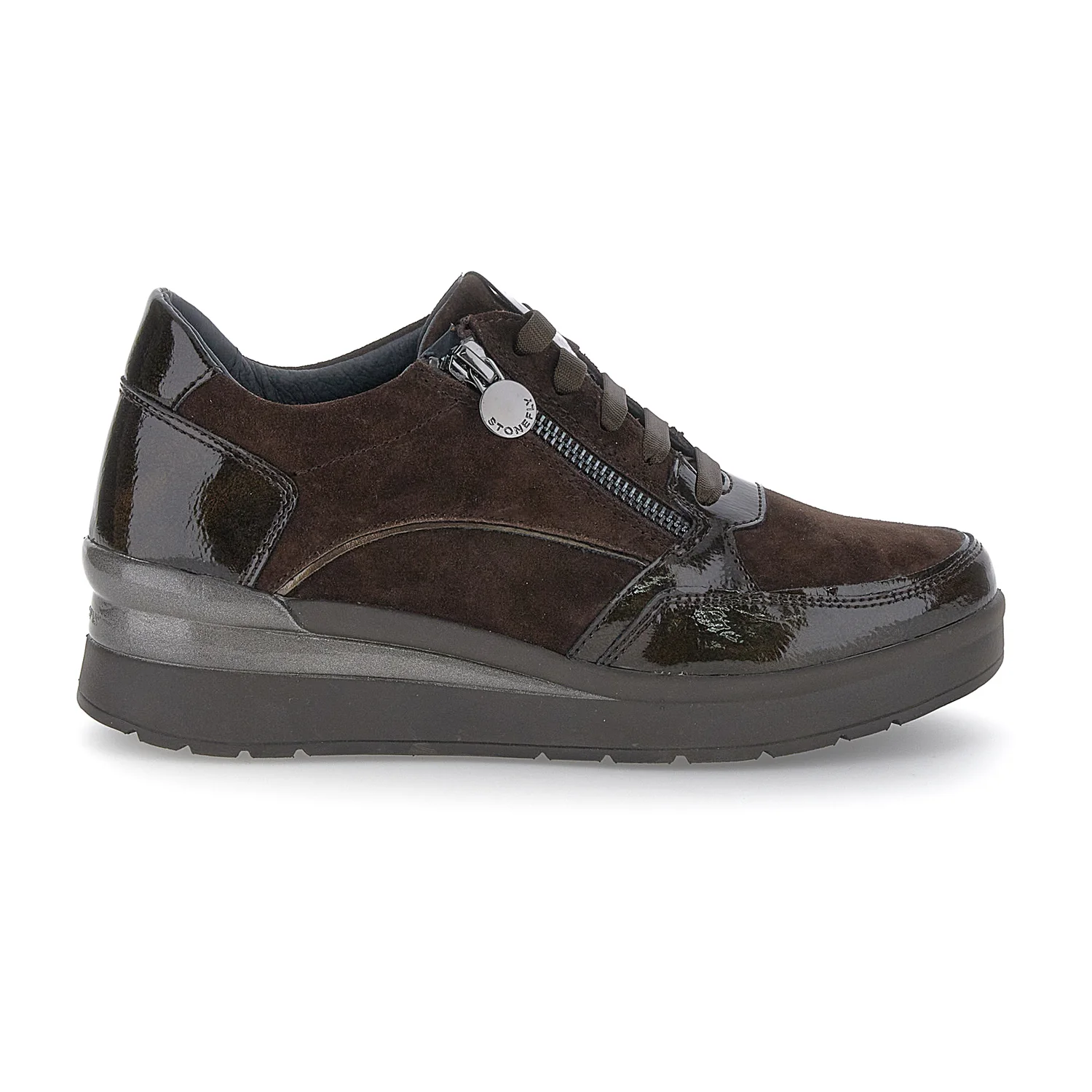 SCARPE ALLACCIATE CREAM 58 MARRONE SCURO