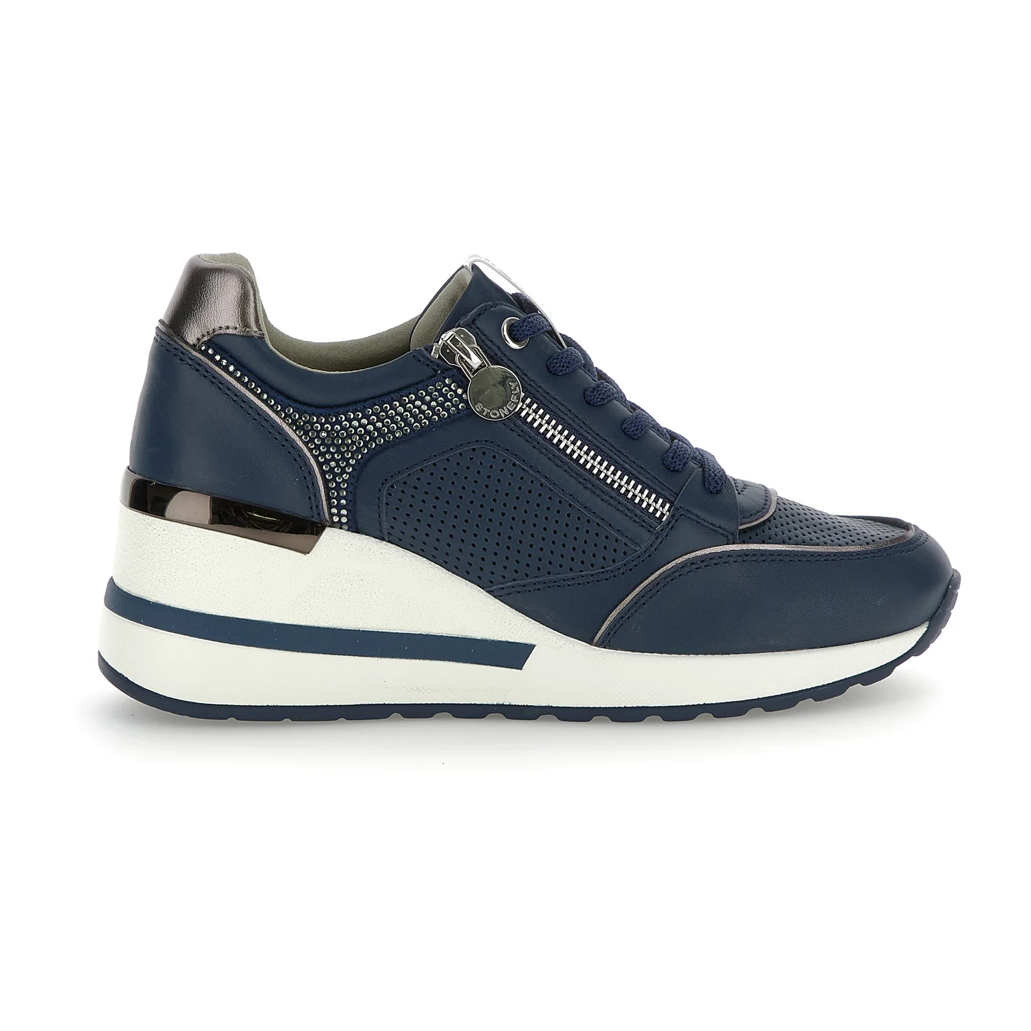 SCARPE ALLACCIATE MINA 1 BLU SCURO