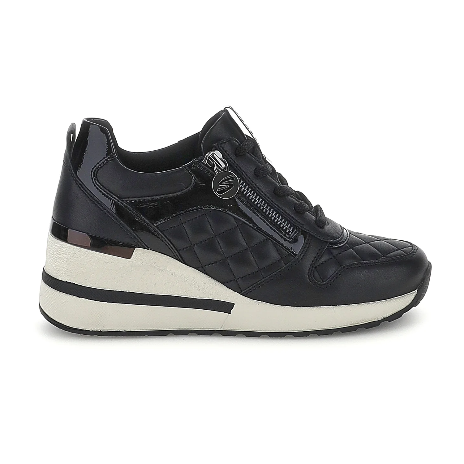 SCARPE ALLACCIATE MINA 3 NERO