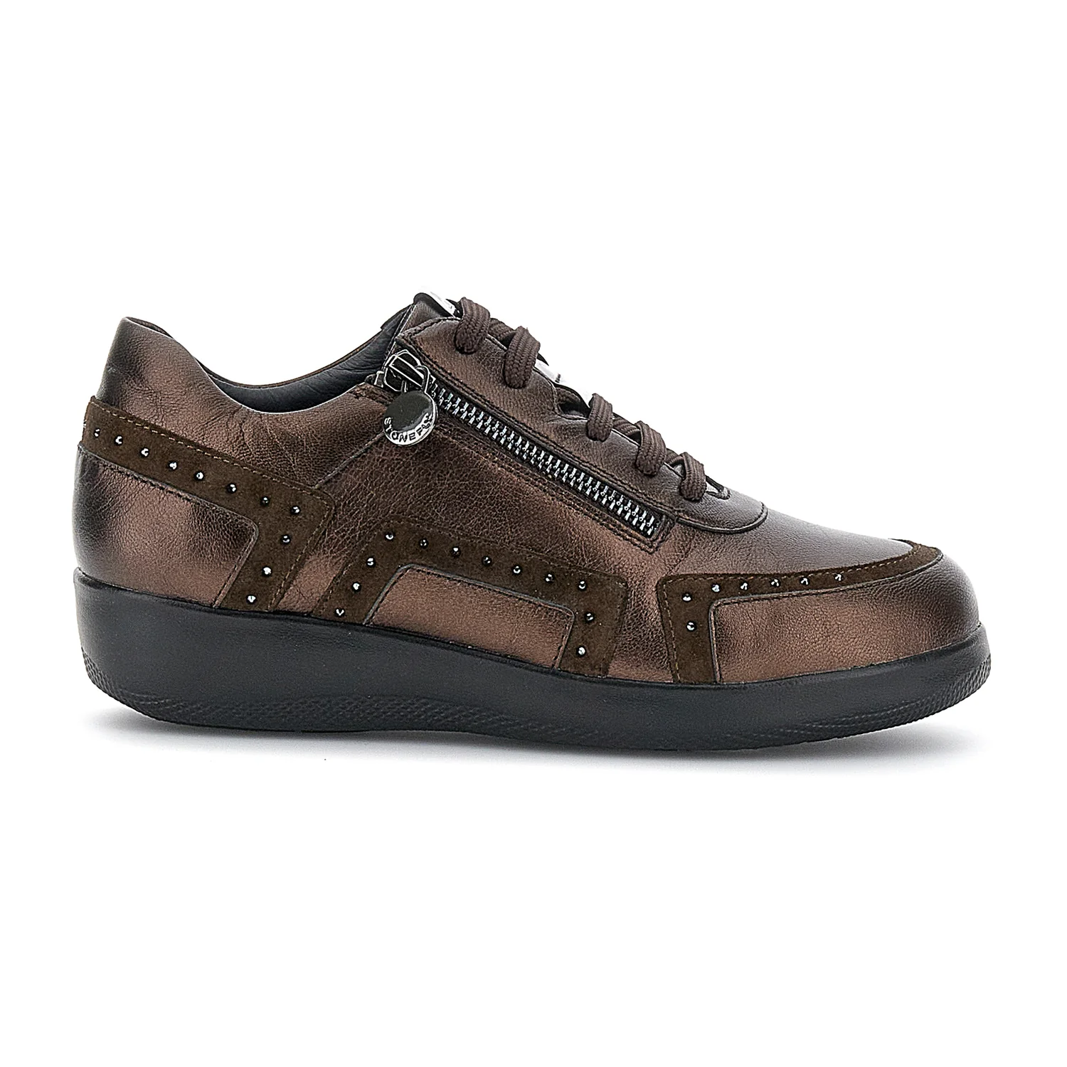 SCARPE ALLACCIATE PASEO IV 38 MARRONE SCURO