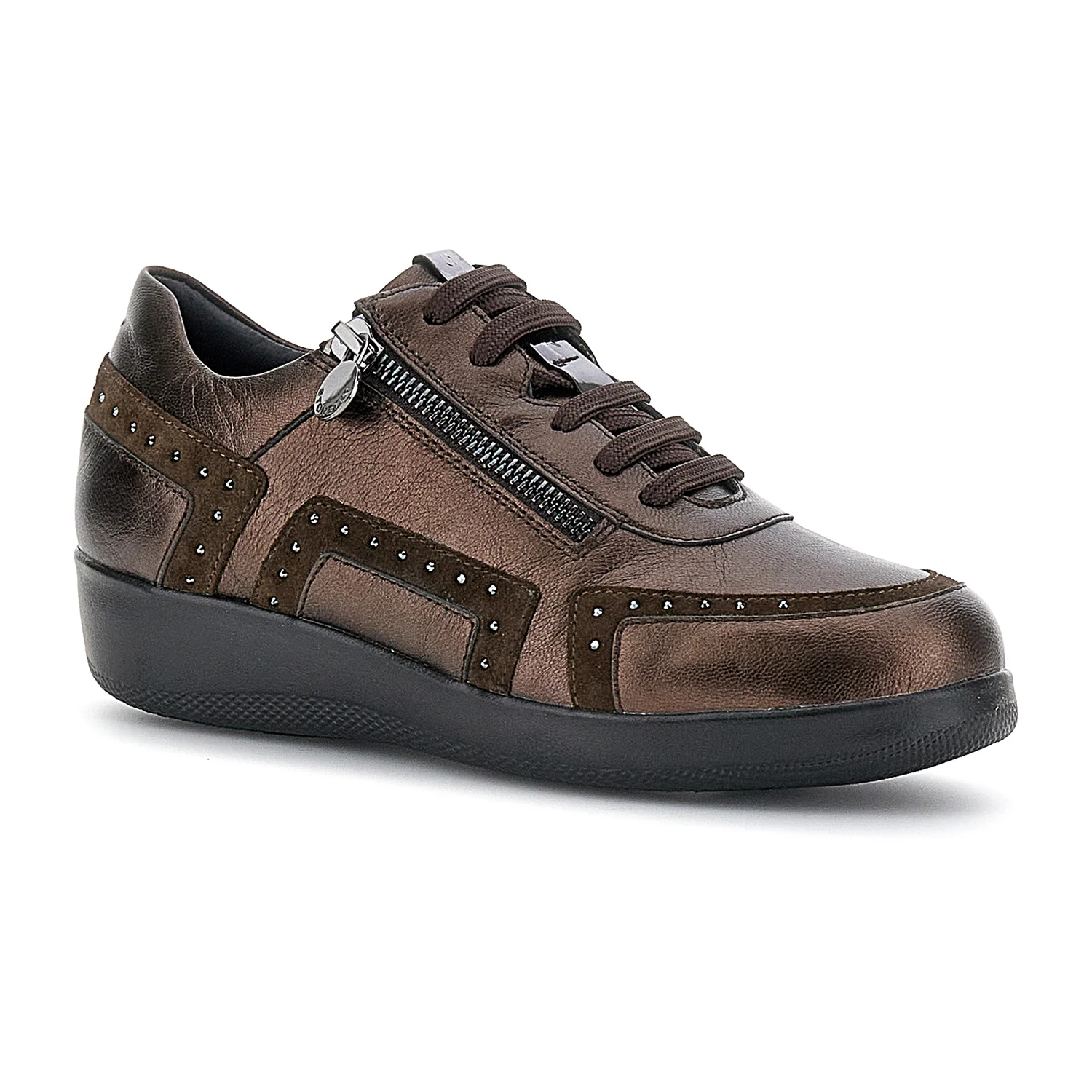 SCARPE ALLACCIATE PASEO IV 38 MARRONE SCURO - Image 2