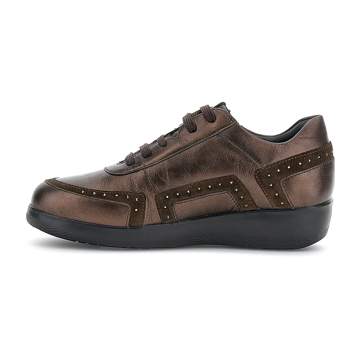 SCARPE ALLACCIATE PASEO IV 38 MARRONE SCURO - Image 3