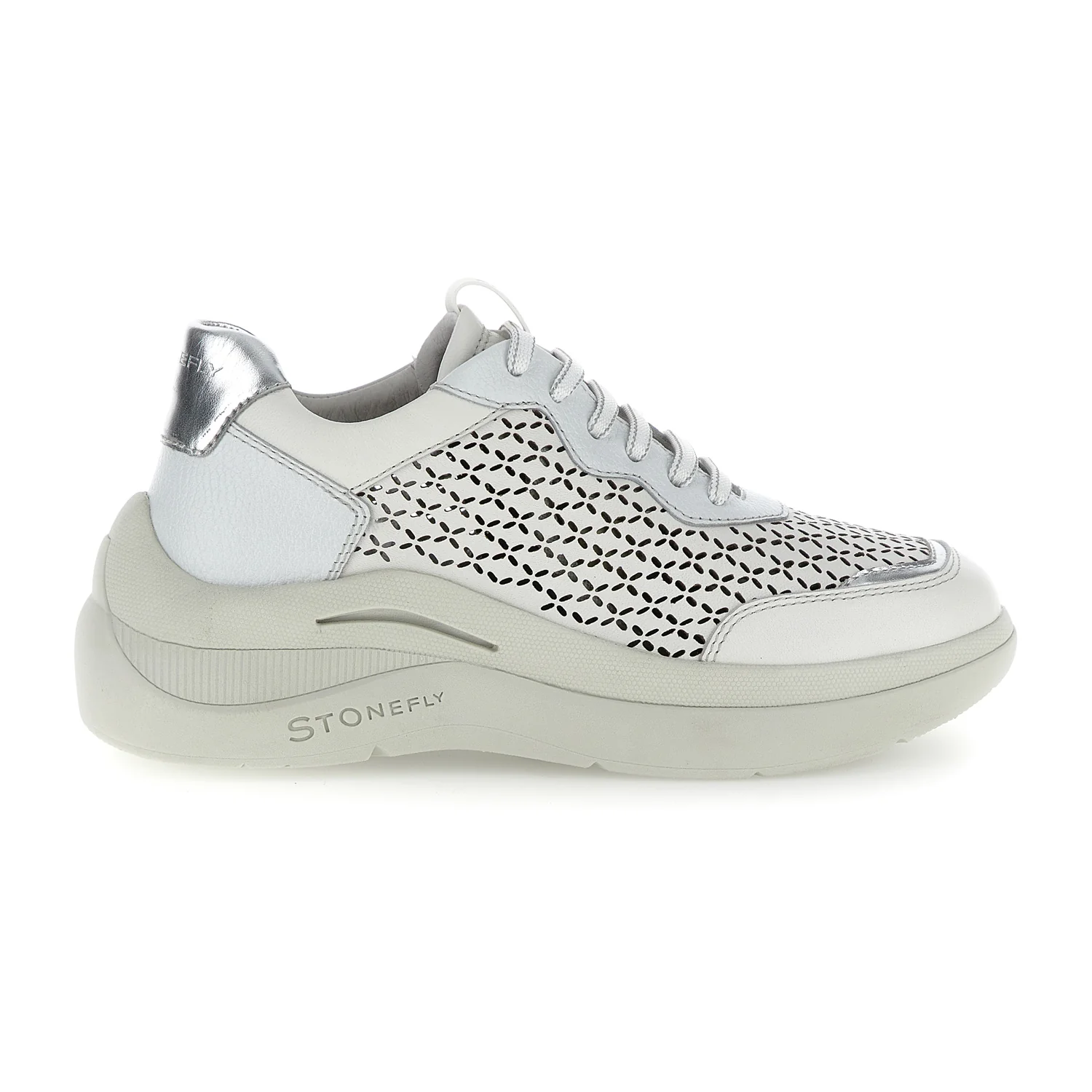 SCARPE ALLACCIATE ROCHA 8 BIANCO