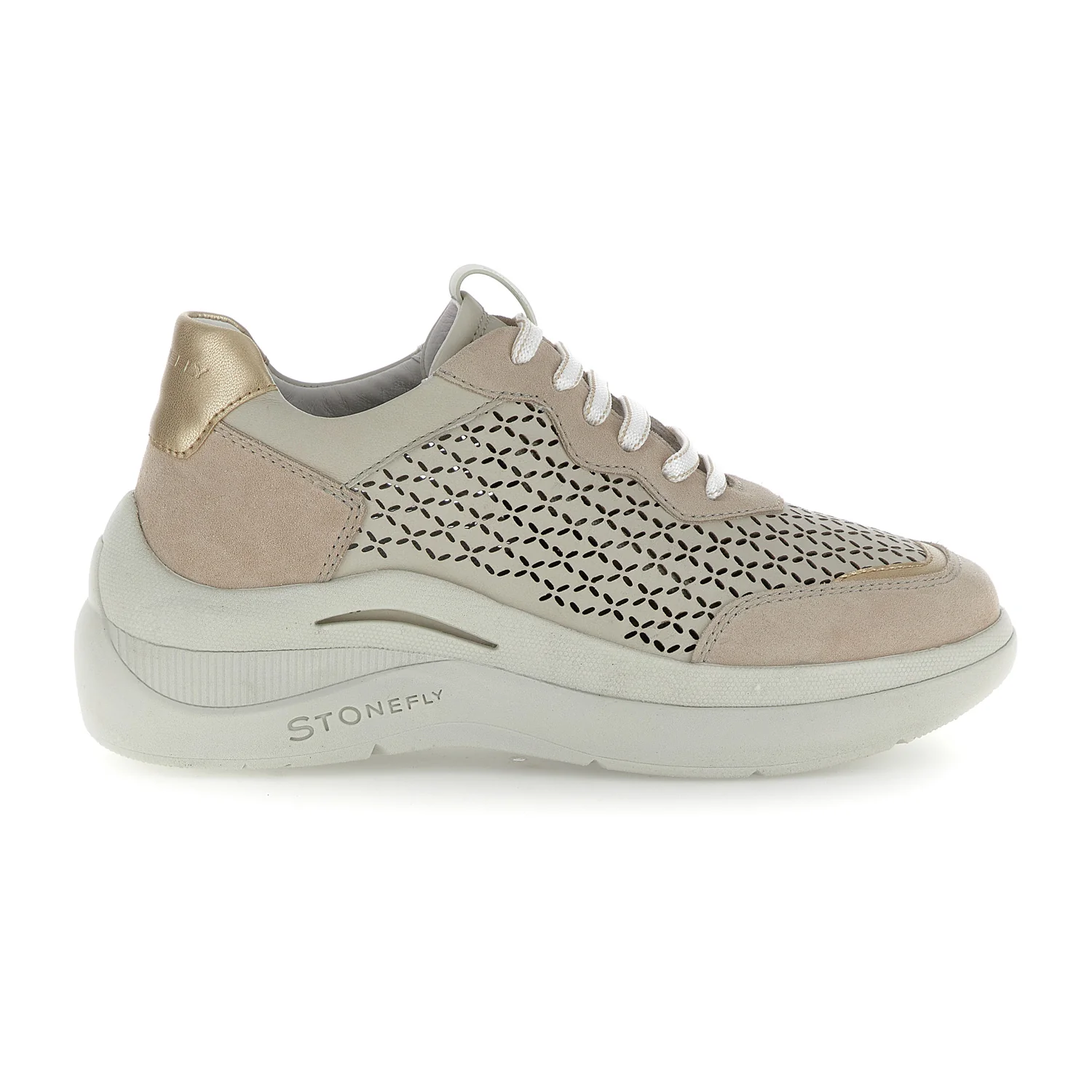 SCARPE ALLACCIATE ROCHA 8 BIANCO