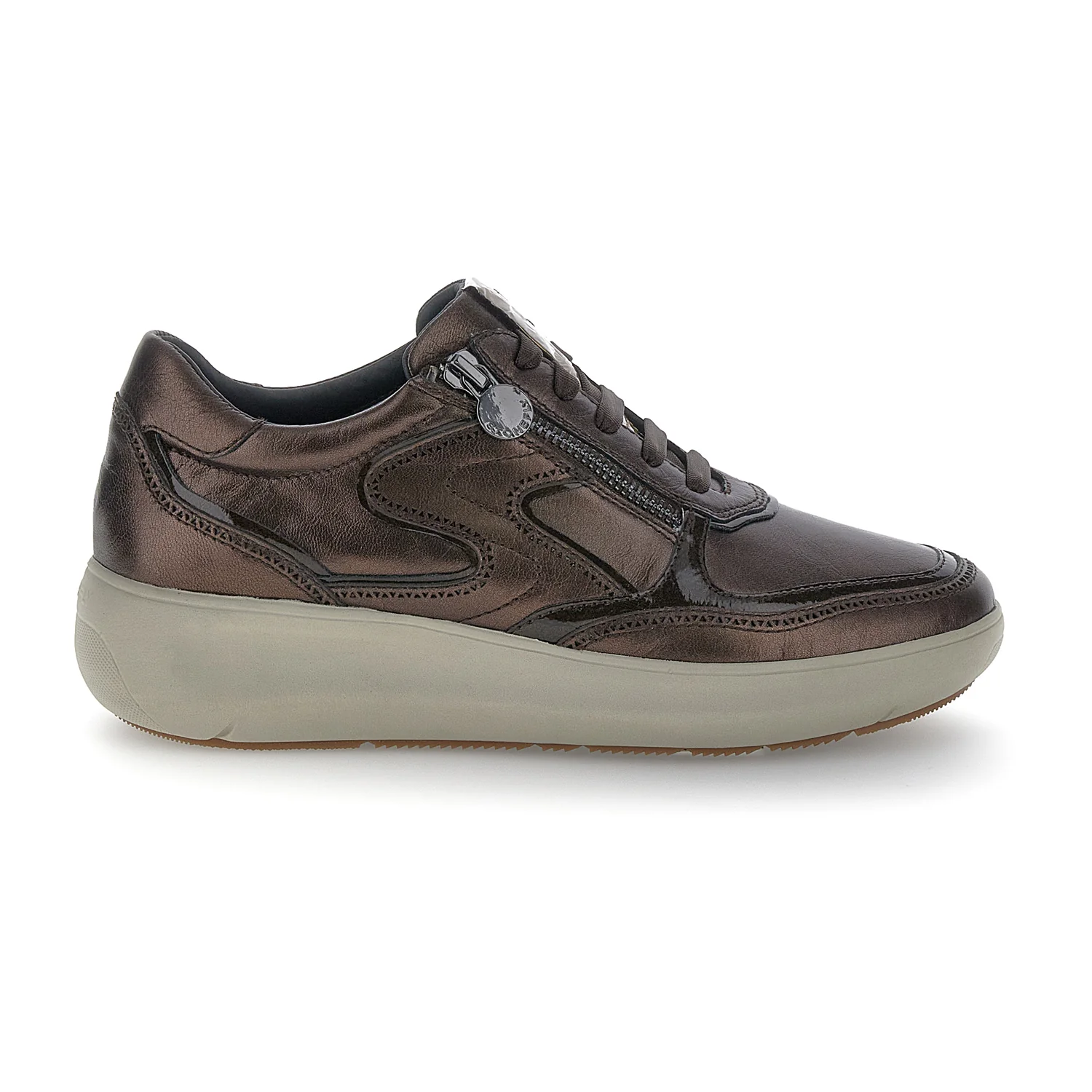 SCARPE ALLACCIATE ROCK 27 MARRONE SCURO