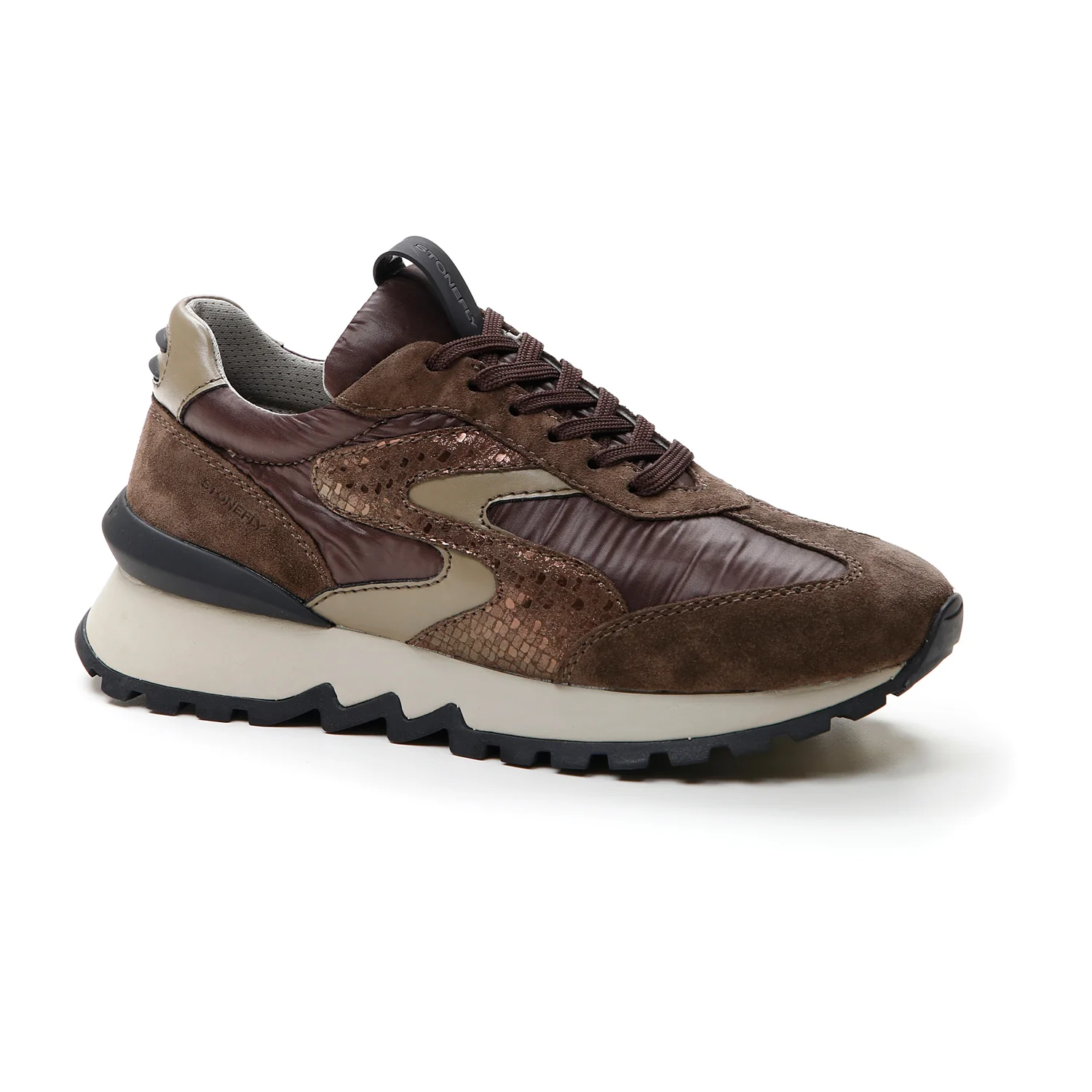 SCARPE ALLACCIATE SIMPLY LADY 2 MARRONE SCURO - Image 2