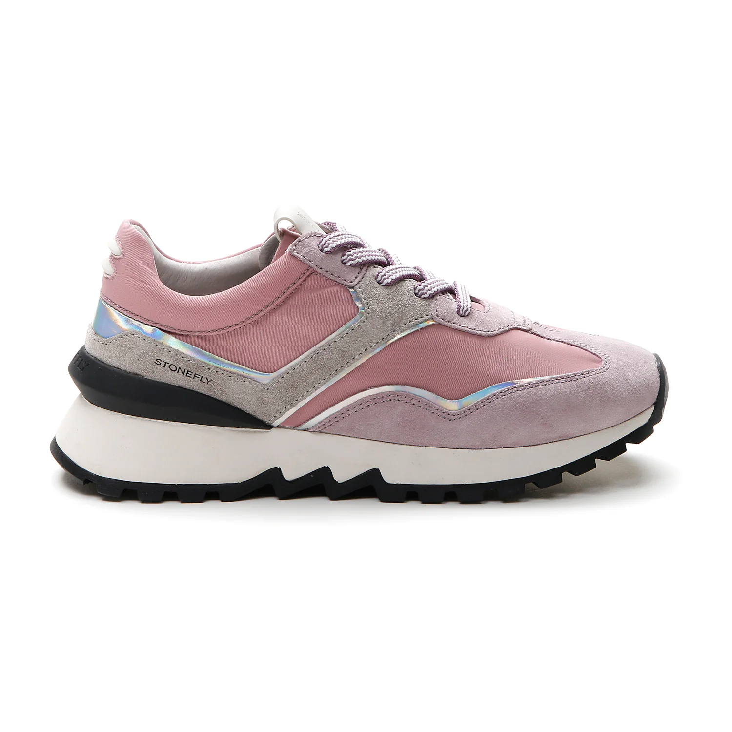 SCARPE ALLACCIATE SIMPLY LADY 4 VIOLA CHIARO