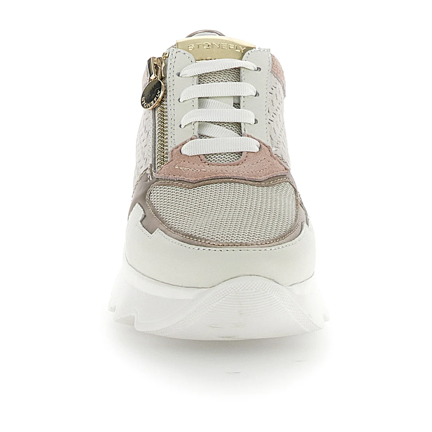 SCARPE ALLACCIATE SPOCK 40 GRIGIO CHIARO - Image 4