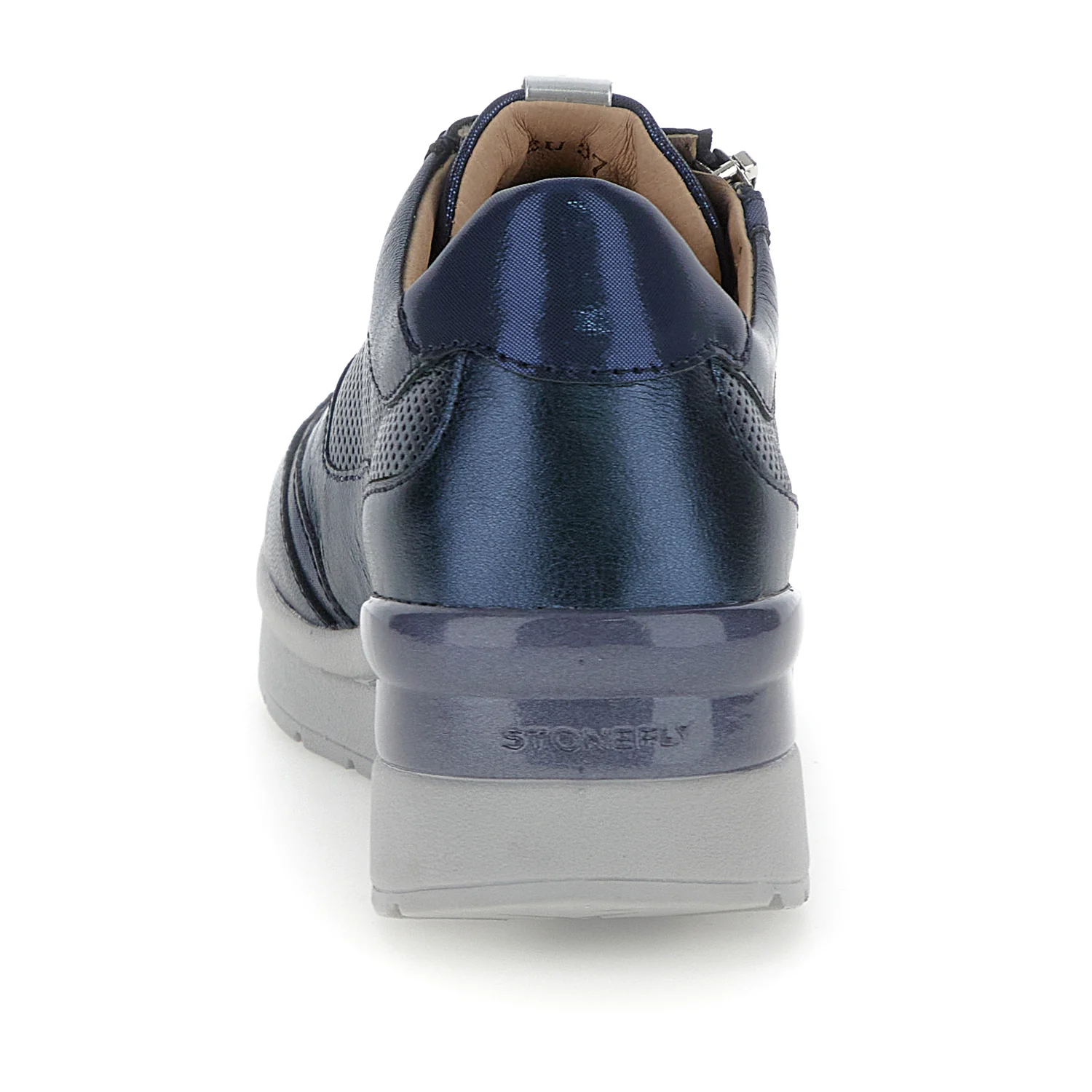 SCARPE CON CERNIERA CREAM 52 BLU SCURO - Image 5