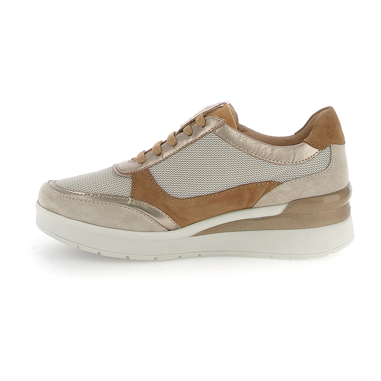 SCARPE CON CERNIERA CREAM 52 GRIGIO CHIARO - Image 3