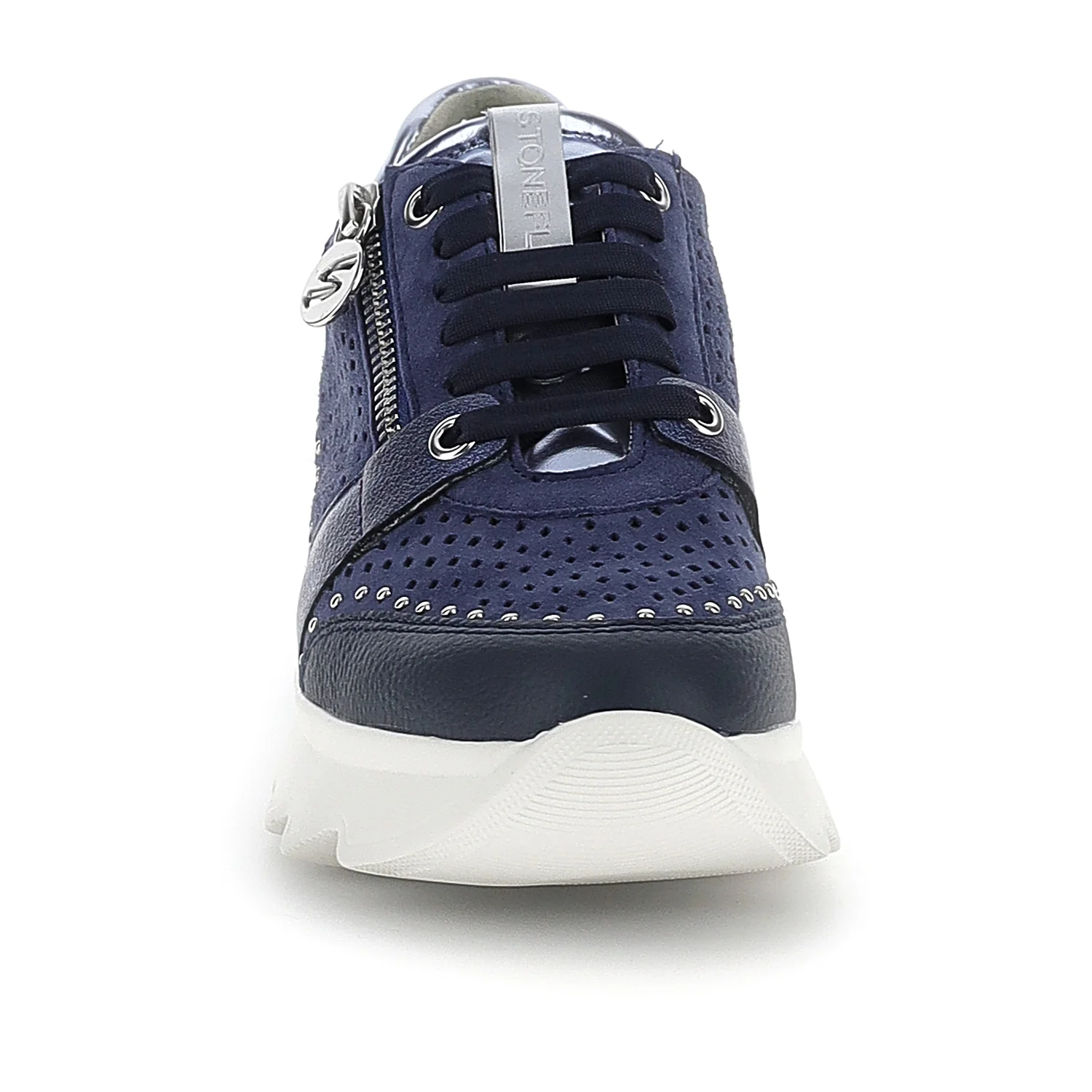 SCARPE CON CERNIERA SPOCK 47 BLU SCURO - Image 4