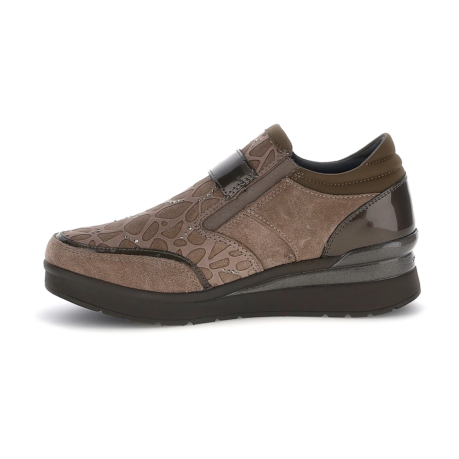 SCARPE CON STRAPPI CREAM 48 GRIGIO - Image 3