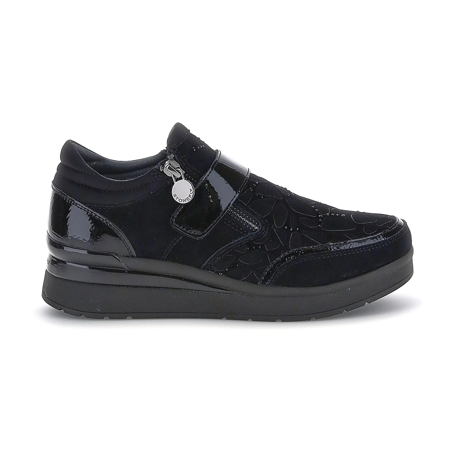 SCARPE CON STRAPPI CREAM 48 NERO