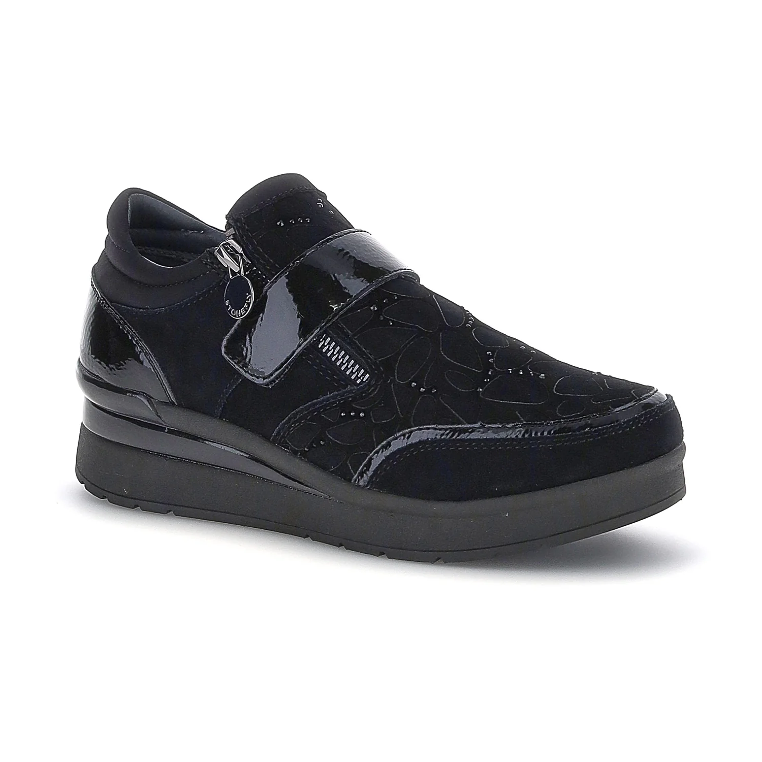 SCARPE CON STRAPPI CREAM 48 NERO - Image 2