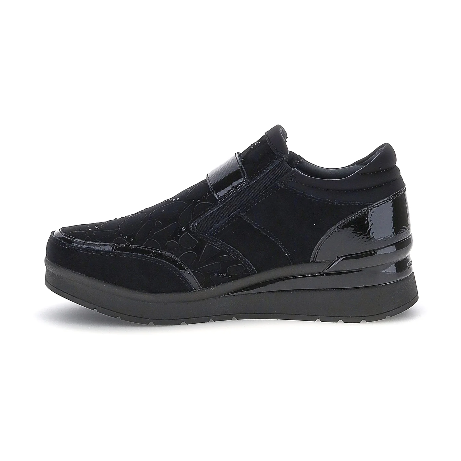 SCARPE CON STRAPPI CREAM 48 NERO - Image 3