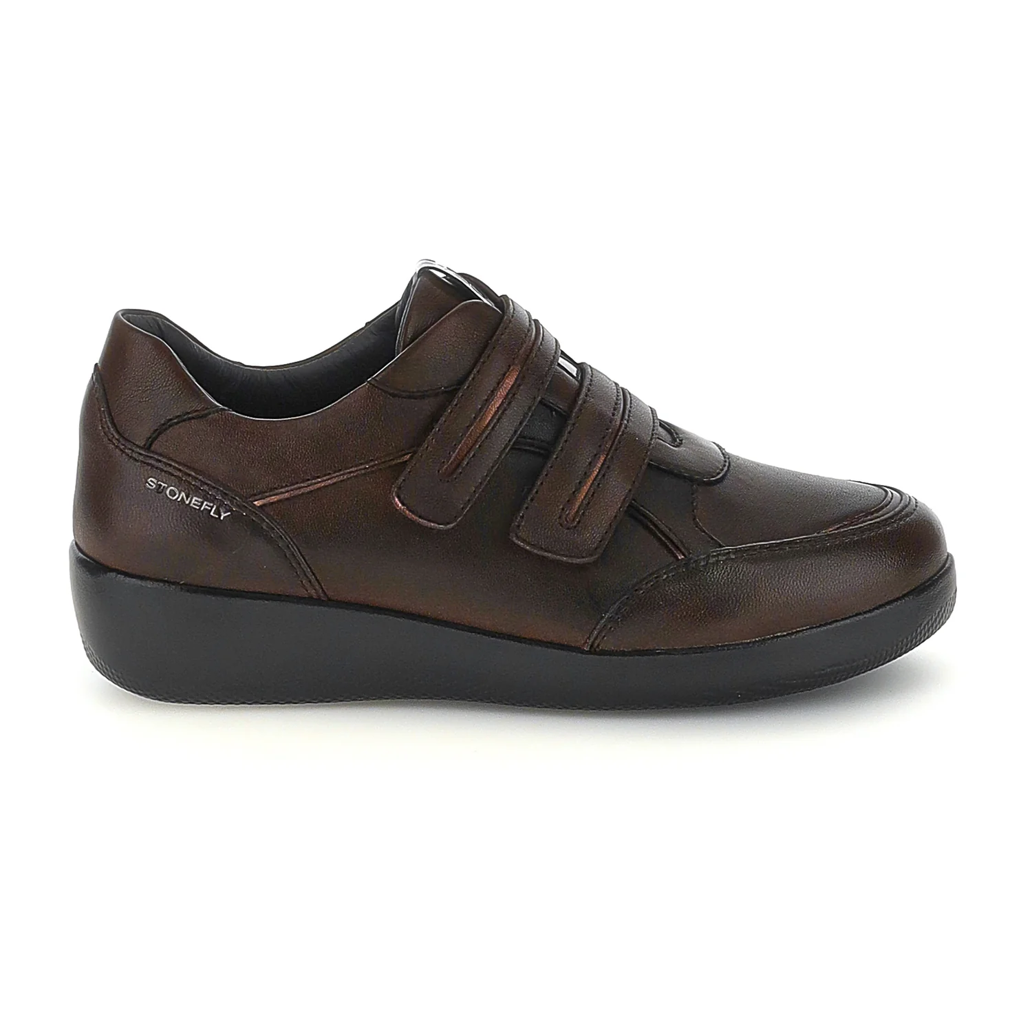 SCARPE CON STRAPPI PASEO IV 46 MARRONE SCURO