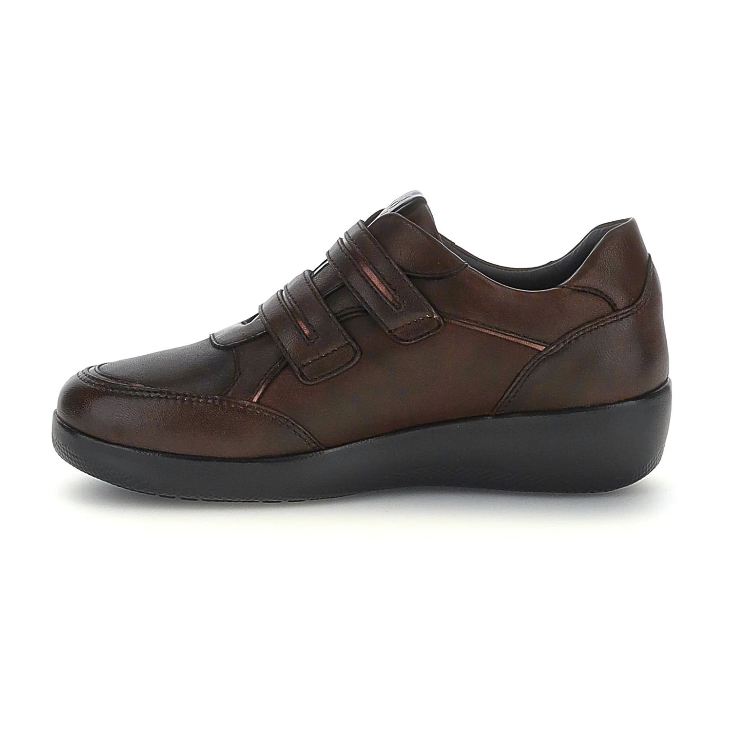 SCARPE CON STRAPPI PASEO IV 46 MARRONE SCURO - Image 3