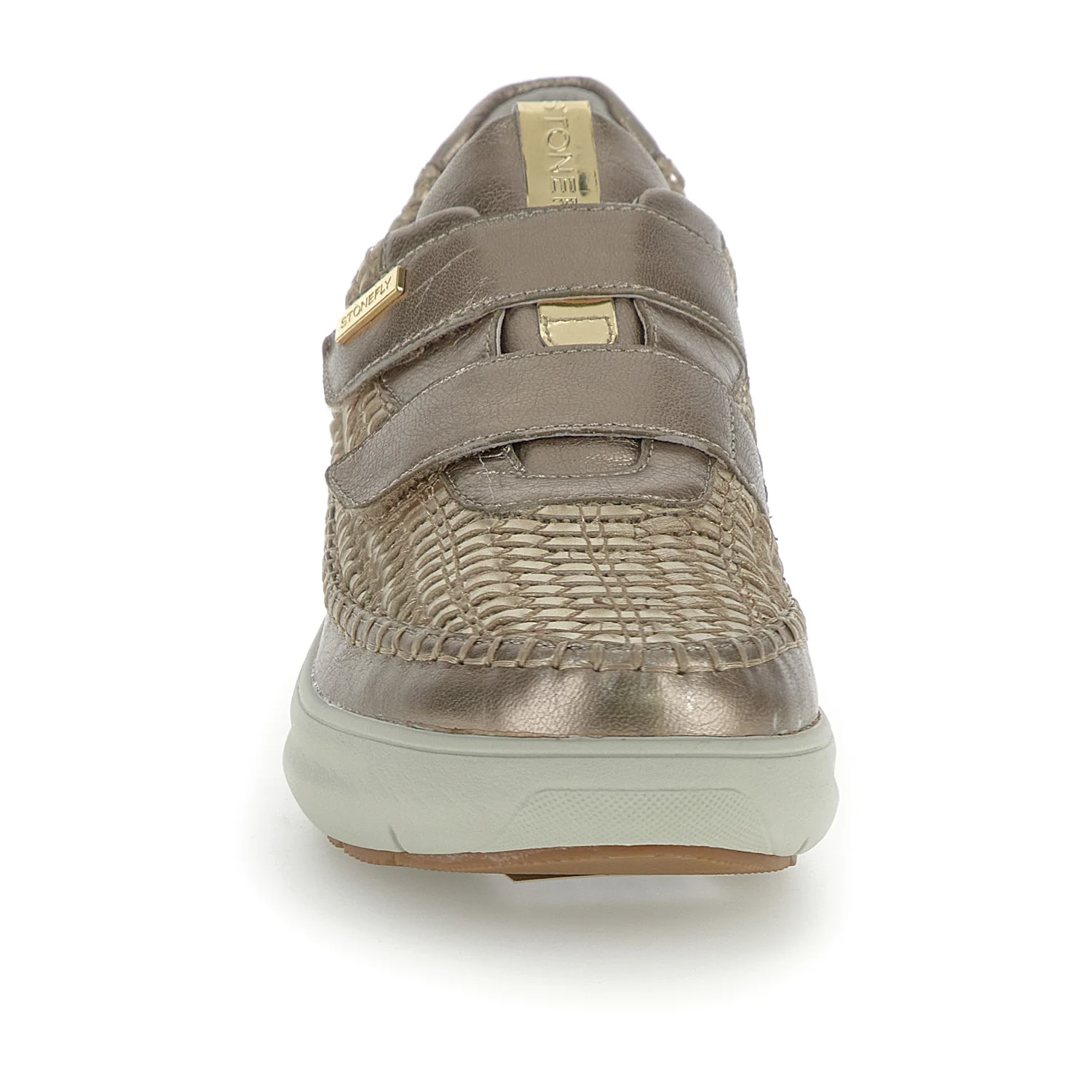 SCARPE CON STRAPPI ROCK 34 ORO - Image 4