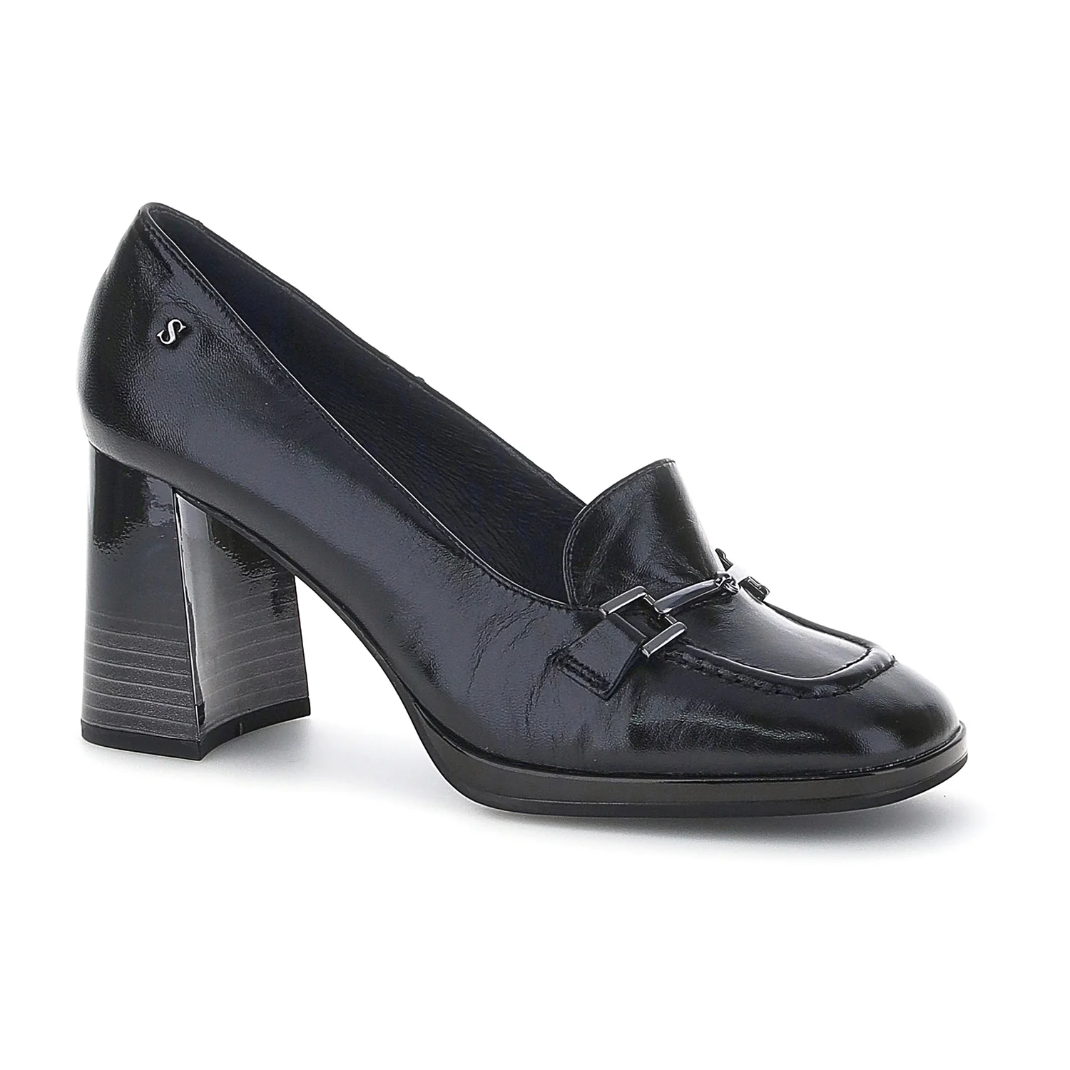 SCARPE CON TACCO BLANCA 4 NERO - Image 2