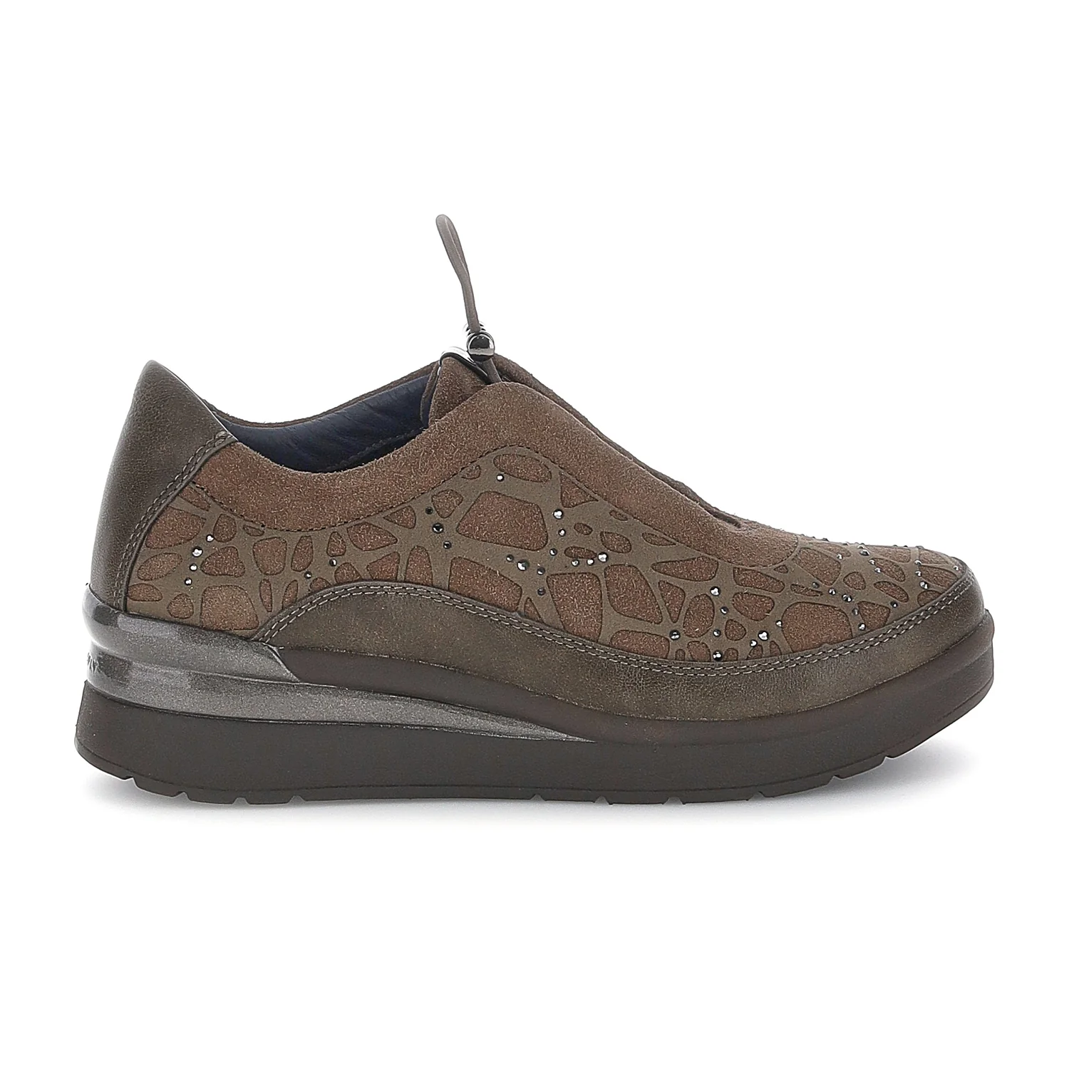 SLIP-ON SHOES CREAM 21 GRIGIO