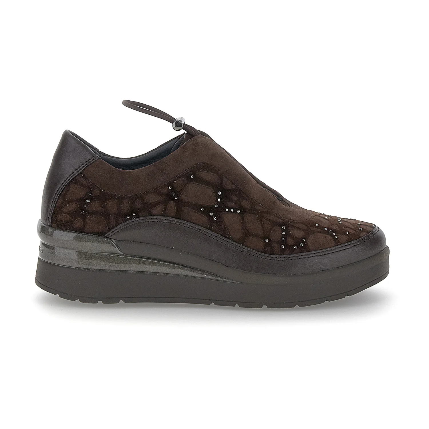 SLIP-ON SHOES CREAM 21 MARRONE SCURO