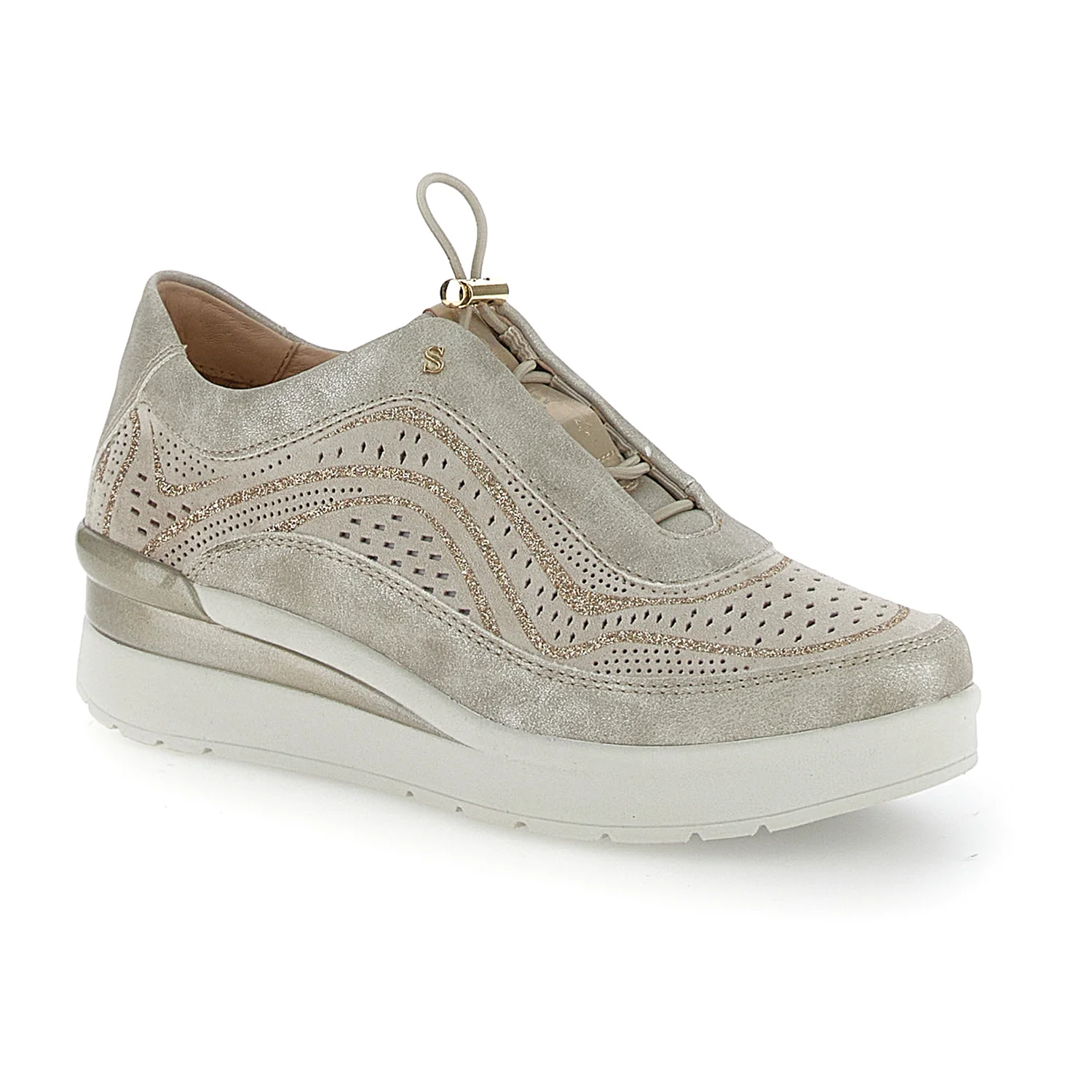 SLIP-ON SHOES CREAM 38 GRIGIO CHIARO - Image 2