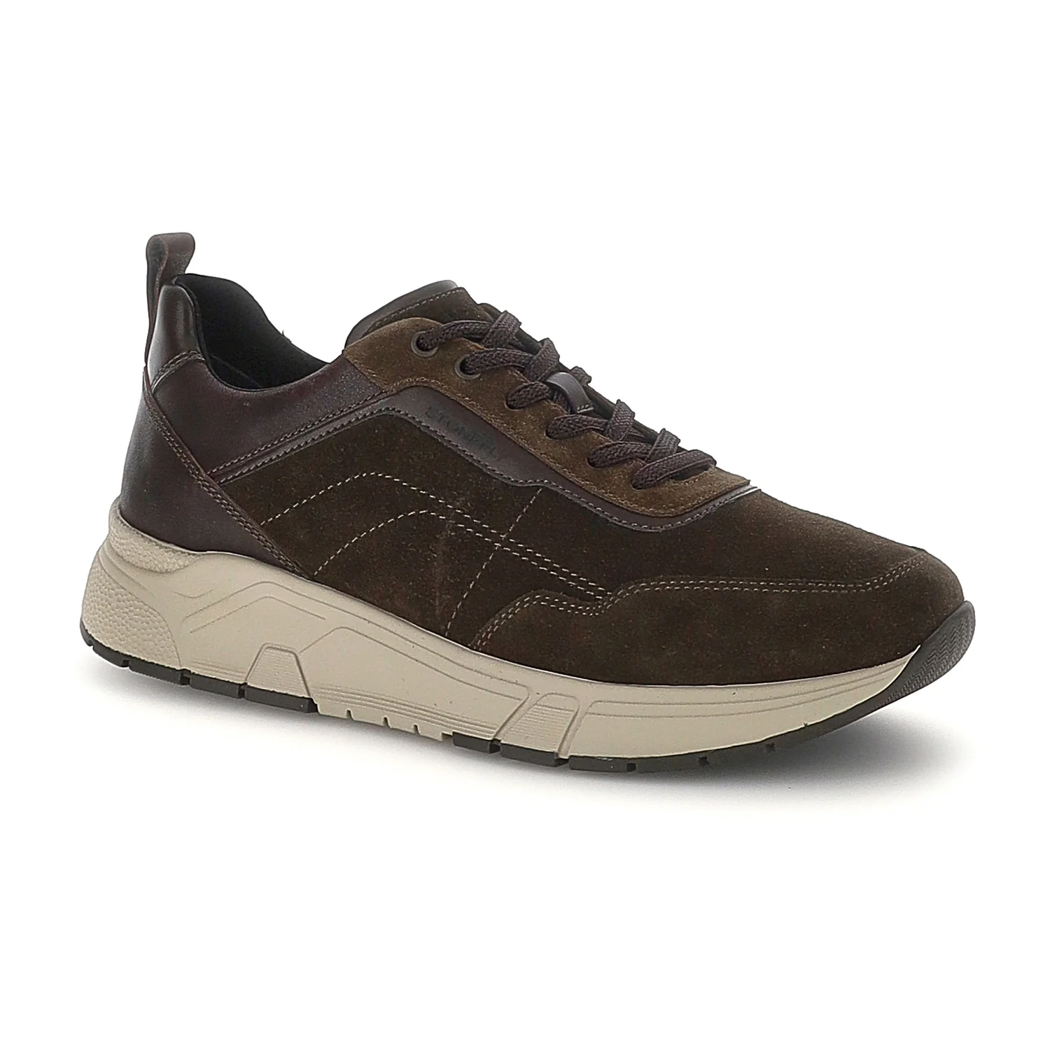 SCARPE ALLACCIATE ACTION 35 MARRONE SCURO - Image 2